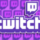 The Twitch logo in purple.